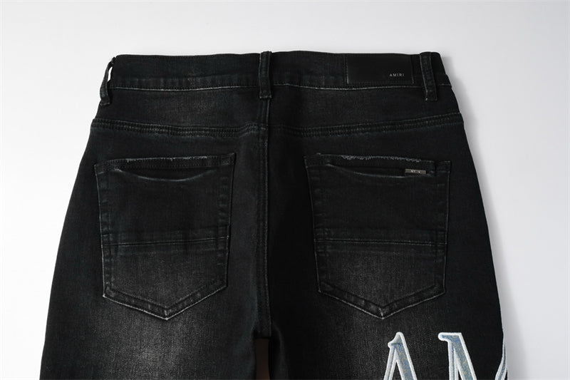 Amiri Fashion Denim shorts 6005