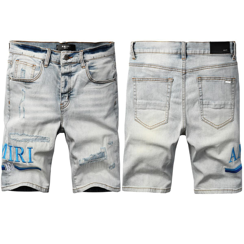 Amiri Fashion Denim shorts 6012