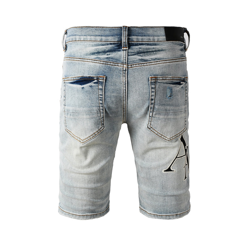 Amiri Fashion Denim shorts 6003