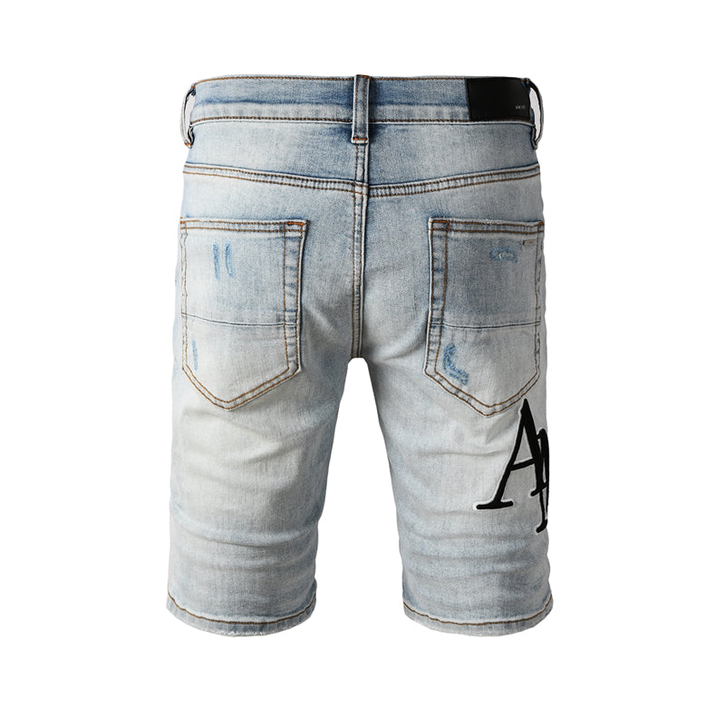 Amiri Fashion Denim shorts 6009